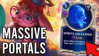Having Fun With Some Giant Portals! | Legends of Runeterra