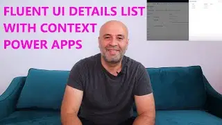 Fluent UI Details Grid with Custom Page | 