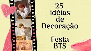 /BSBR/  Decorações Festa BTS - BTS Party Decoration