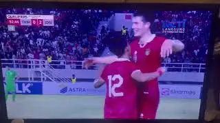 Highlight Indonesia vs Turkmenistan garuda Indonesia menang 2-0