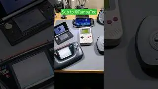 1989 to 2022 Handheld Game systems 🎮 #retro #tech #gaming