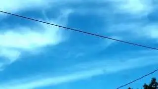 Chemtrails Near Ft. Bragg/Pope Army Air Base 9/17/15 approx. 8:50 AM
