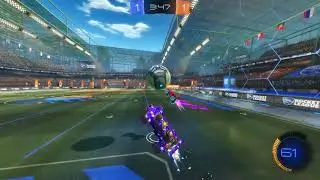 random rocket league goal