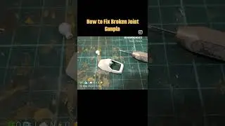 How to Repair 修理 Broken Joint Part #DIY #fix #wip #ガンプラ #ガンダム #鋼彈 #高達 #gunpla #gunplabuilder #gundam