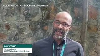 Voices of our #AfriFOODlinks partners featuring Damien Conaré