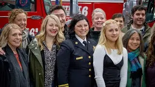 First woman fire chief in Clark County sworn in among family, friends and peers