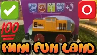Unpacking Eichhorn Train, Switch Engine  Mini Fun Land (000159)