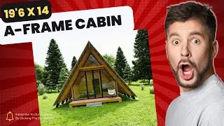 Cozy A-Frame Cabin Tour | 1 Bedroom, Modern Design, Stunning Views