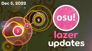 lazer updates - December 5, 2022