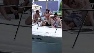 Waves and Smiles from a Beautiful Lady 🛥️👋😊