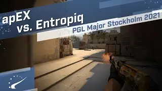 apEX 1v3s to keep Entropiq off map point - PGL Major Stockholm 2021