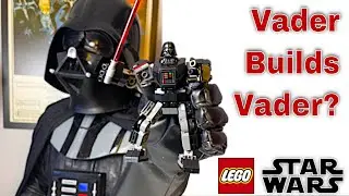 Vader builds LEGO Darth Vader Mech Set 75368 | LEGO Star Wars Speed Build