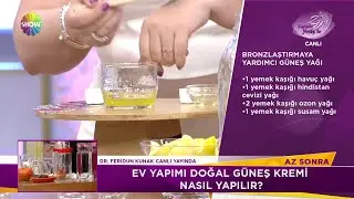 Bronzlaştıran doğal güneş yağı!