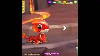 Cute Maple Leaf Dragon - Dragon Mania Legends 