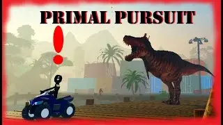 Sharkbite with Dinosaurs is EPIC! (Roblox Primal Pursuit)