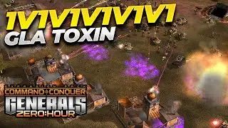 1v1v1v1v1v1 Defcon 6 | Pro Rules | GLA Toxin