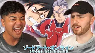 KIRITO VS HEATHCLIFF!! - Sword Art Online Episode 10 REACTION + REVIEW!