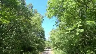 Peaceful 30 Minute Bike Ride Sangamon Valley Trail With Music Bike Trail
