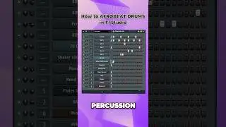 HOW TO MAKE AFROBEAT DRUMS IN FL 20 