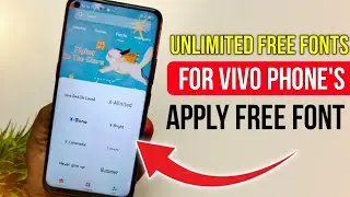 vivo paid font style chnage free | vivo font style change free | vivo font free download