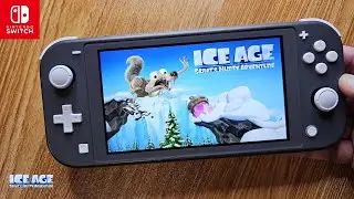 Ice Age: Scrat's Nutty Adventure Nintendo Switch Lite Gameplay