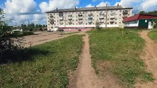 Рудничный, прогулки по посёлку (лето)