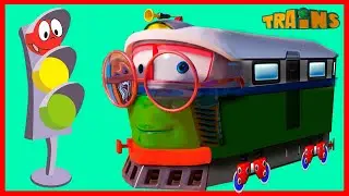 Train cartoon | Super wings | Collection 315