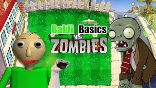 Baldi Basic Vs zombies-Bowser12345
