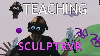 Teaching SculptrVr: Copy and Paste with Stamp Tool