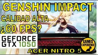 😉 GENSHIN IMPACT ¿ES UN JUEGO EXIGENTE? 😲 ACER NITRO 5  16 GB