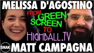 MELISSA D'AGOSTINO & MATT CAMPAGNA talk greenscreen, Highball.TV & Award Winning Tactical Girls!!