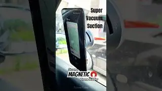 Hold a Phone With Super Magnetic Vacuum Suction Phone Holder 