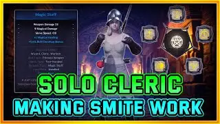 SOLO CLERIC + SMITE (They Fixed the Bug?) | Dark and Darker