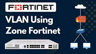 FortiGate VLAN Configuration Using Zone | VLAN 2 & VLAN 3 in One Zone | Fortinet Practical Lab