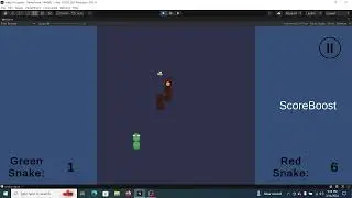 Unity Snake2D | 2-Player Game | Gameplay Video | Unity2D
