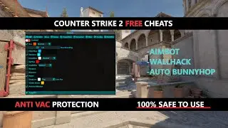 FREE CHEAT FOR COUNTER STRIKE 2  AIM + WH + TRIGGER FOR CS2  HOW TO DOWNLOAD CS2 CHEATS NO BAN