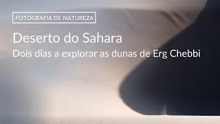 FOTOGRAFIA DE NATUREZA | Fiquei apaixonado pelas Dunas do Sahara | Marrocos