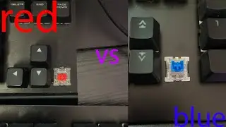 Cherry mx red vs Outemu blue (cherry blue clones)