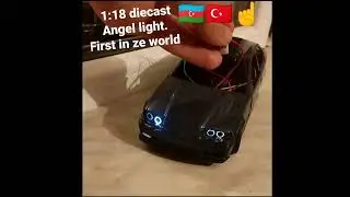 1:18 BMW E36. diecast angel light first in the world😏