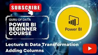 Insert New Columns Using Power Query Editor - Power BI Desktop