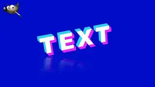 Glitch text after effects | Glitch text after effects in gimp