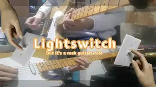 Charlie Puth - Lightswitch but it's a Rock GUITAR SOLO!!!
