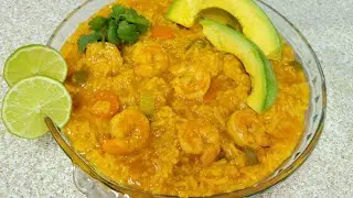 Asopao de camarones facil y muy sabroso ,no te pierdas esta receta.,a mi manera ,disfrutalo