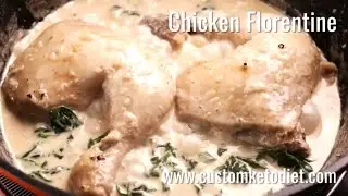 Keto Recipes   Chicken Florentine