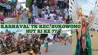 KARNAVAL TK KECAMATAN SUKOWONO HUT RI KE 77