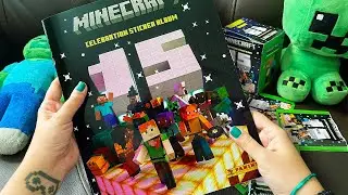 ¡Las Estampas cobran VIDA! 🟩 Álbum Review MINECRAFT Celebración 15 Años Panini