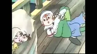 Andy Pandy tickling scene