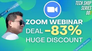 Cheapest Ever Zoom Webinar Subscription Deal on Earth! (USD 12.99/month ONLY)