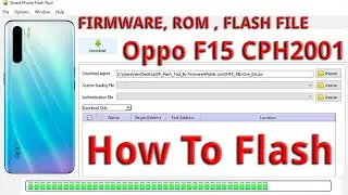 Oppo F15 CPH2001 Full Flash Stock Firmware -  Dead Repair - Da File - Hang on Logo Restart Solved