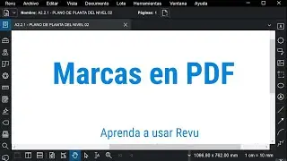 Bluebeam Revu: Marcas en PDF / PDF Markups